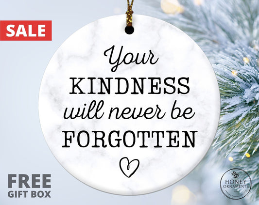 Thank You Gift for Coworker Friendship Gift Best Friend Appreciation Gift Retirement Gift For Her Your kindness will never be forgotten