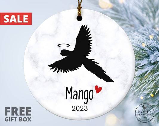 Personalized Parakeet Loss Ornament Parakeet Memorial Gift Parakeet Sympathy Gift Loss of Parakeet Loss Gift Condolence Gift Bird Lover Gift