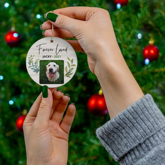 Pet Loss Gift, Pet Memorial Gift, Cat Loss Gift, Dog Loss Gift, Pet Sympathy Gift, Personalized Christmas Ornaments, Pet Bereavement Gift