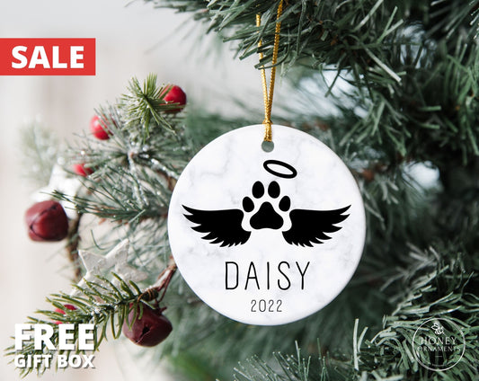 Pet Memorial Ornament, In Memory Pet Ornament, Pet Memorial Gift, Pet Loss Gift, Dog Memorial Gift, Pet Sympathy Gift, Cat Memorial Ornament