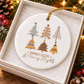 Twinkle Lights Merry Nights Ceramic Holiday Ornament