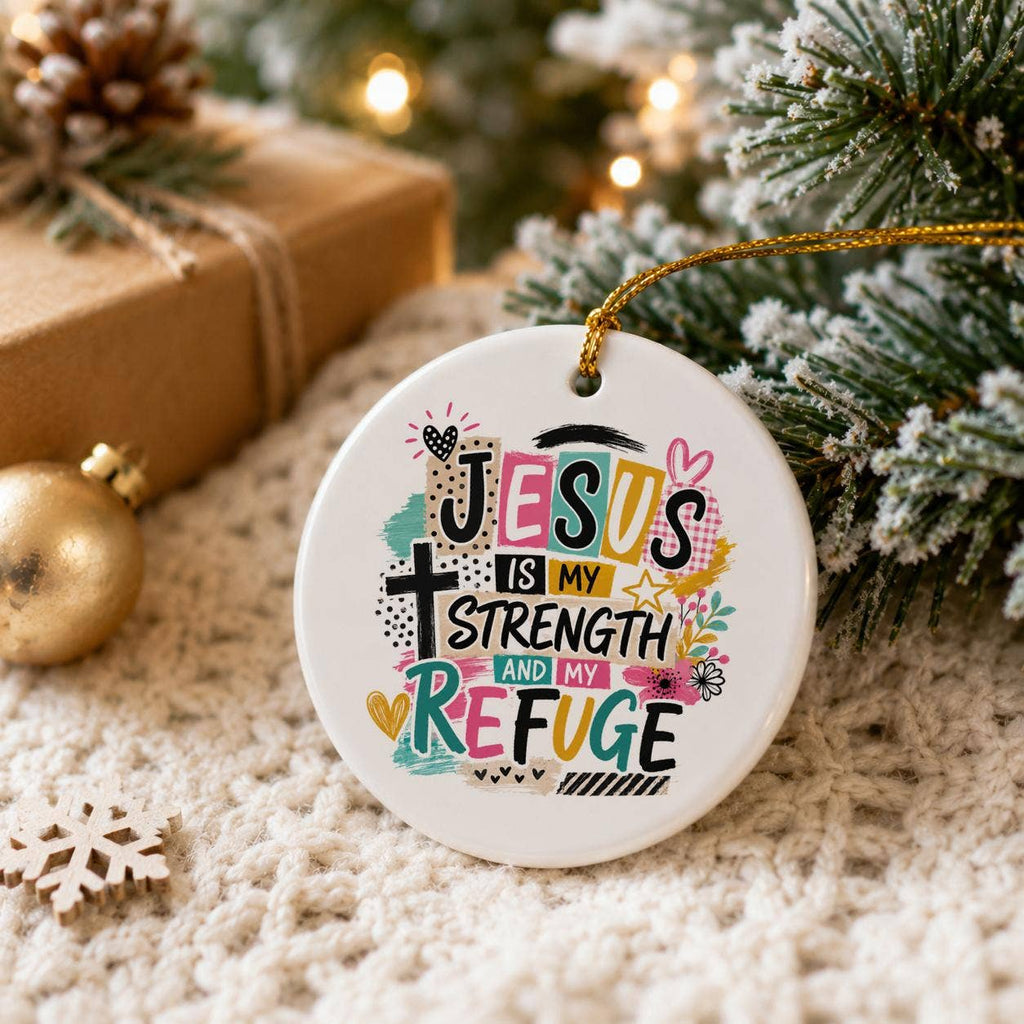 Inspirational Christian Ceramic Ornament Gift Boxed