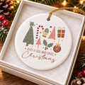 Girl Who Loves Christmas Ceramic Ornament Gift Box