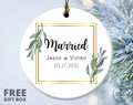 Newly Married Gift - Married Ornament