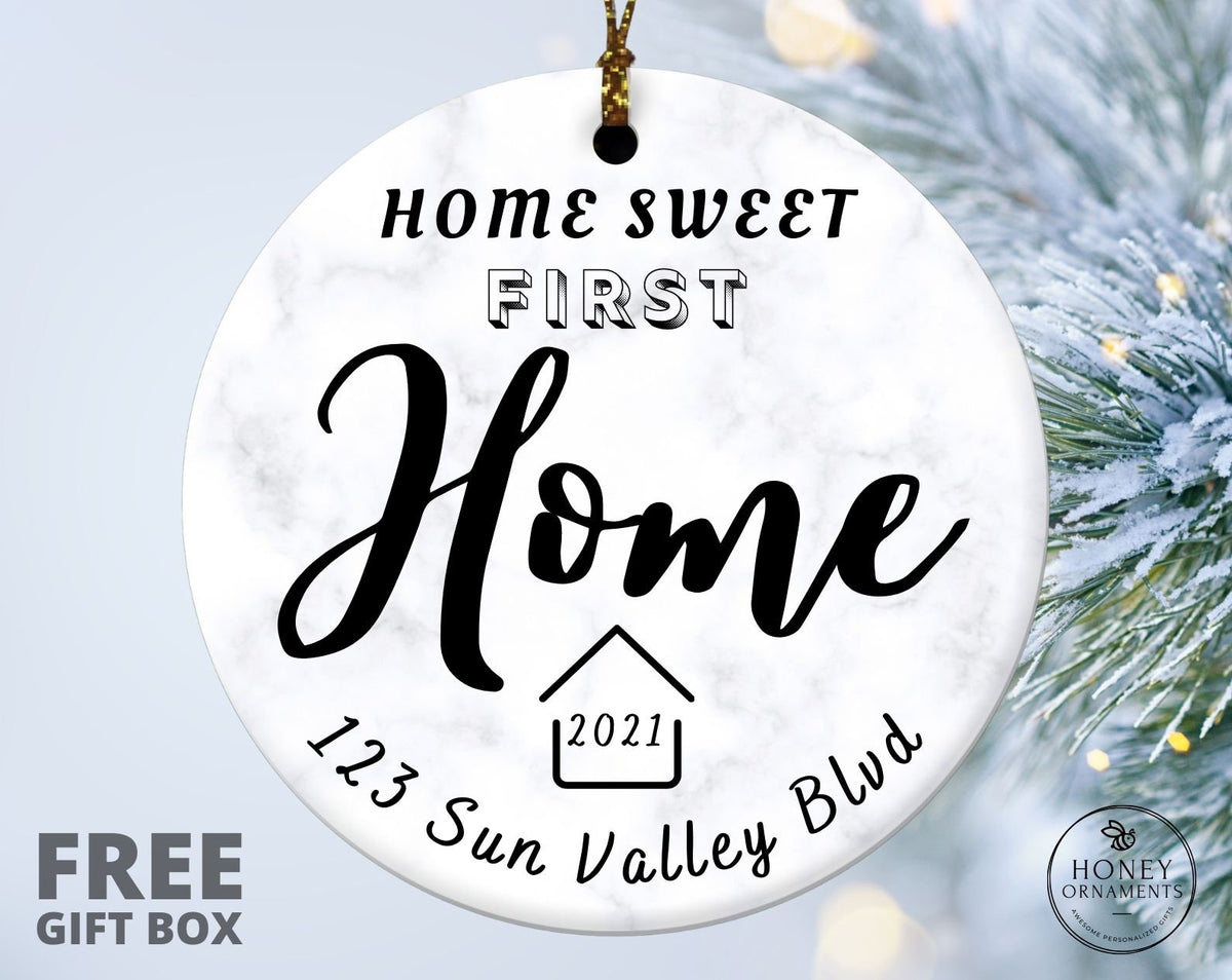 Home Sweet First Home Ornament