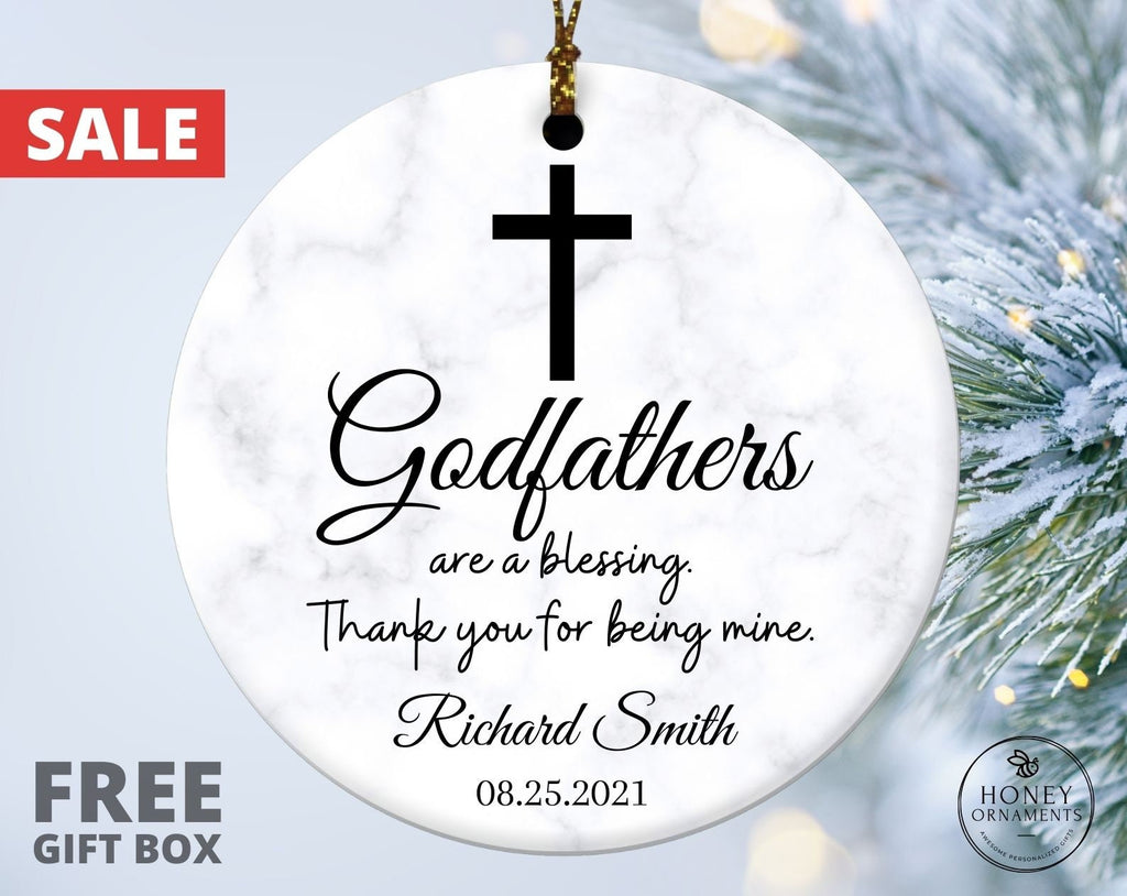 Personalized Godfather Ornament