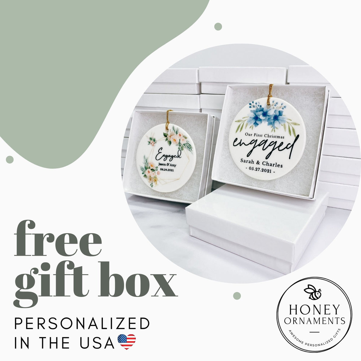 First Christmas Married Ornament, Personalized Married Ornament, Custom Marriage Couple Ornament, Couples Anniversary Keepsake Newlywed Gift