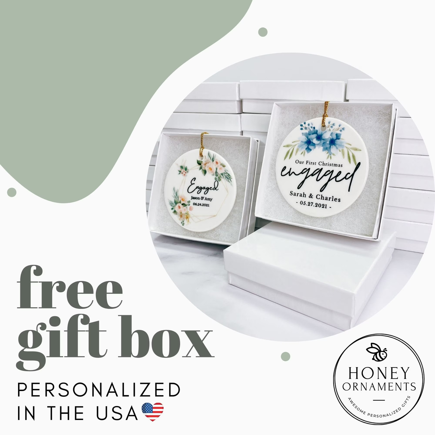Neighbor Christmas Ornament, Christmas Gift for Neighbor, Best Neighbor Ever Gift, Appreciation Gift, Thank You Ornament, New Neighbor Gift