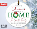 New Home Christmas Ornament - Custom New House Ornaments