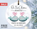 Our First Christmas Married Ornament - Wedding