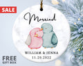 First Christmas Married Ornament - Marriage