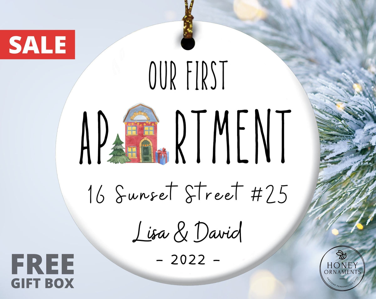 Personalized First Apartment Ornament