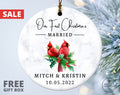 Our First Christmas Married Ornament - Mrs