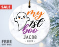 Baby 1st Halloween - Personalized Ceramic Ornament