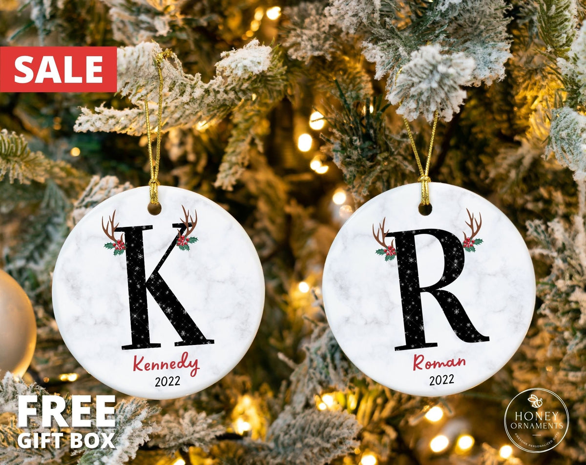 Personalized Family Ornament - 2026 Custom Alphabet Ornament - photo 3
