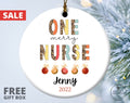 One Merry Nurse Christmas Ornament Keepsake