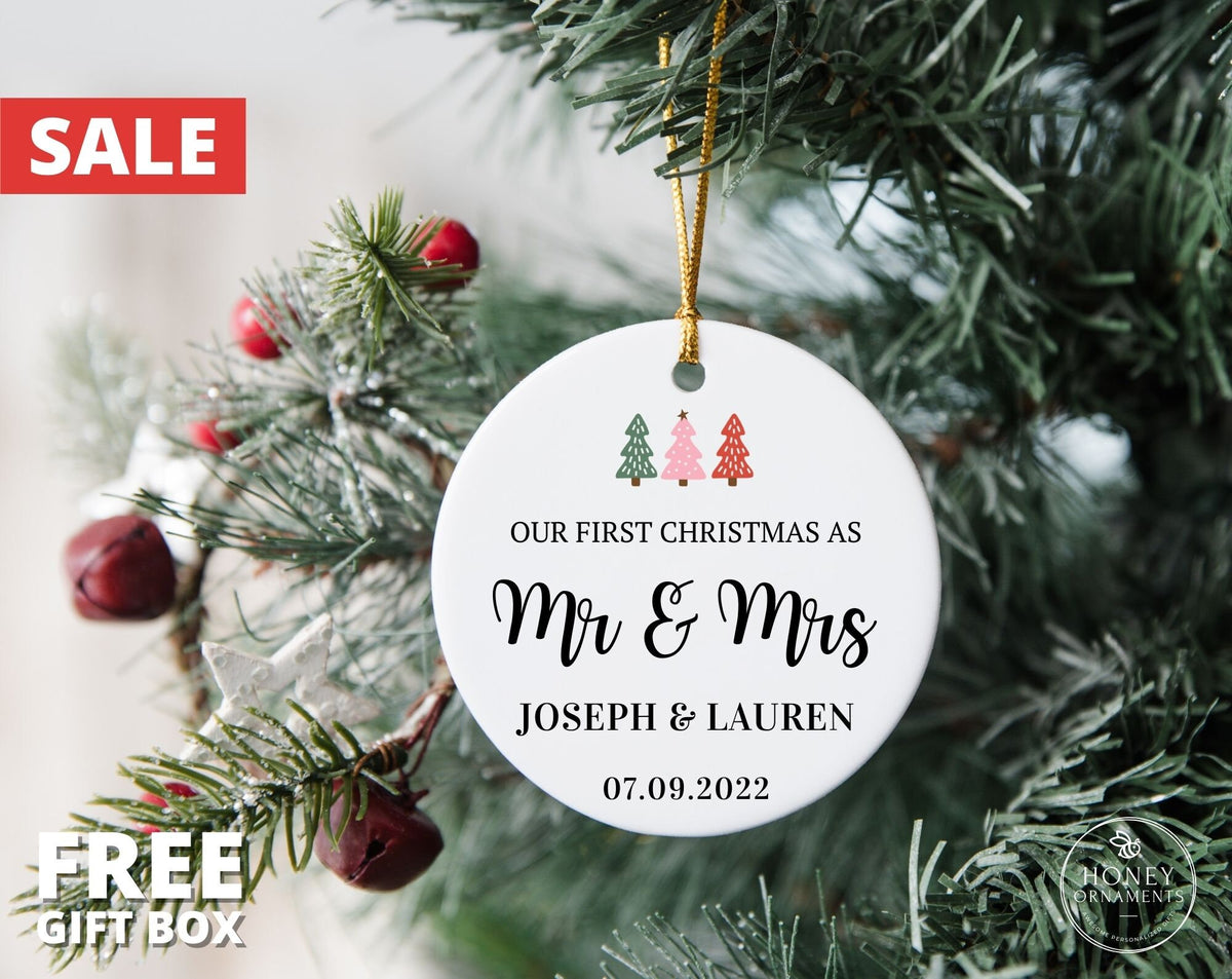 First Christmas Married Ornament 2026 - photo 2