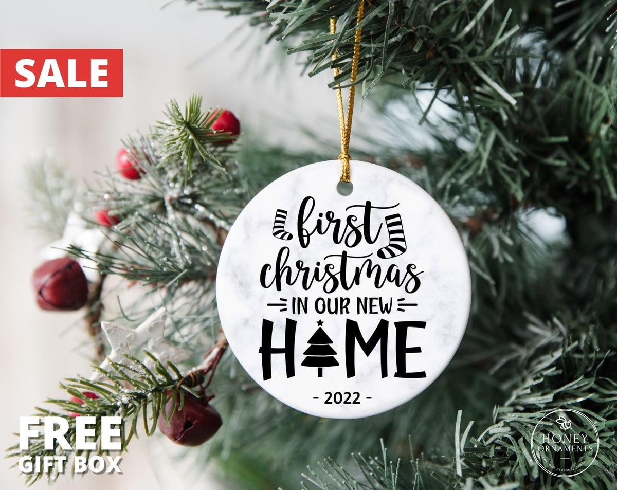 First Christmas in Our New Home Christmas Ornament, 2026 New House Ornament Gift, Housewarming Gift, First Home Ornament, New Home Keepsake
