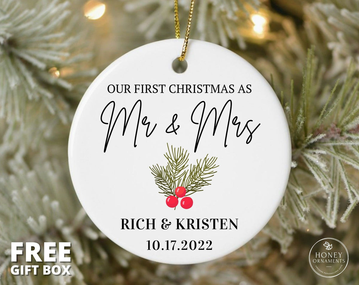 First Christmas Married Ornament 2026 - photo 4