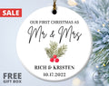 First Christmas Married Ornament 2026