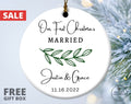 Our First Christmas Married Ornament - Just