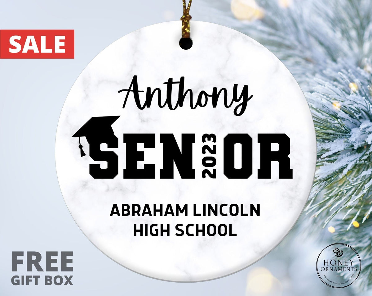 Senior Class of 2026 - Personalized Ornament