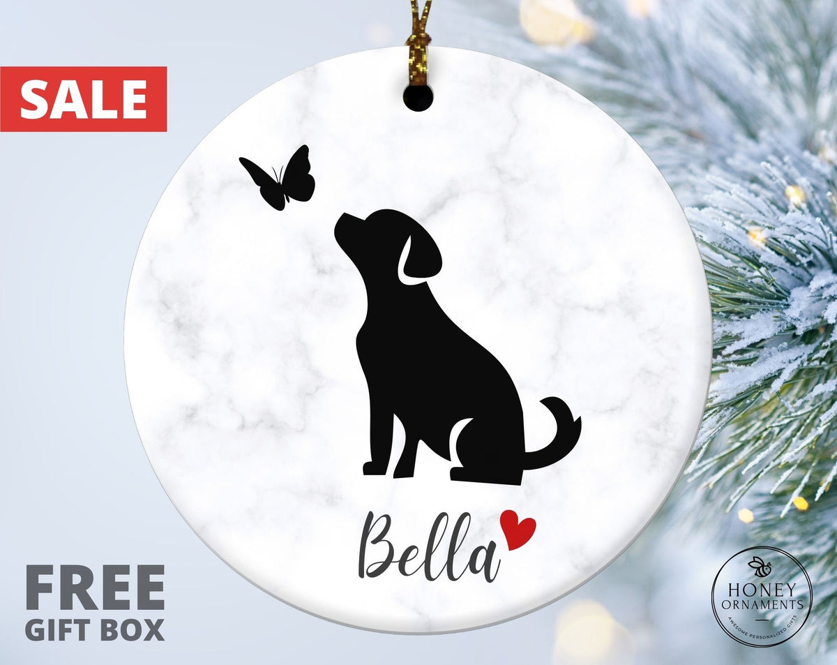 Personalized Dog Loss Ornament, Dog Memorial Gift, Custom Dog Sympathy Gift, Loss of Dog, Pet Loss Gift, Dog Condolence Gift, Dog Lover Gift
