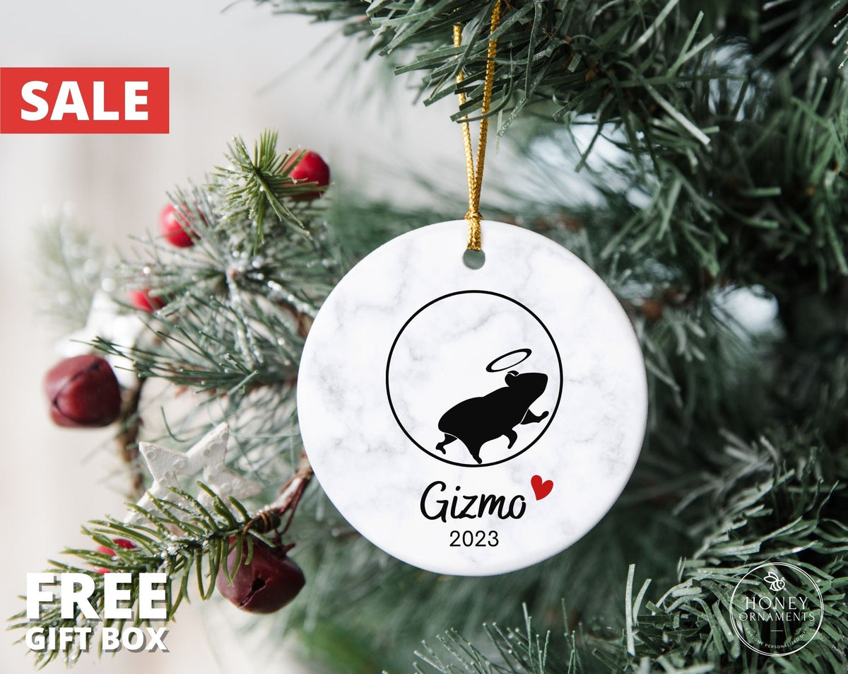 Personalized Hamster Loss Ornament Hamster Memorial Gift Hamster Sympathy Gift Loss of Hamster Loss Gift Pet Condolence Gift Pet Lover Gift
