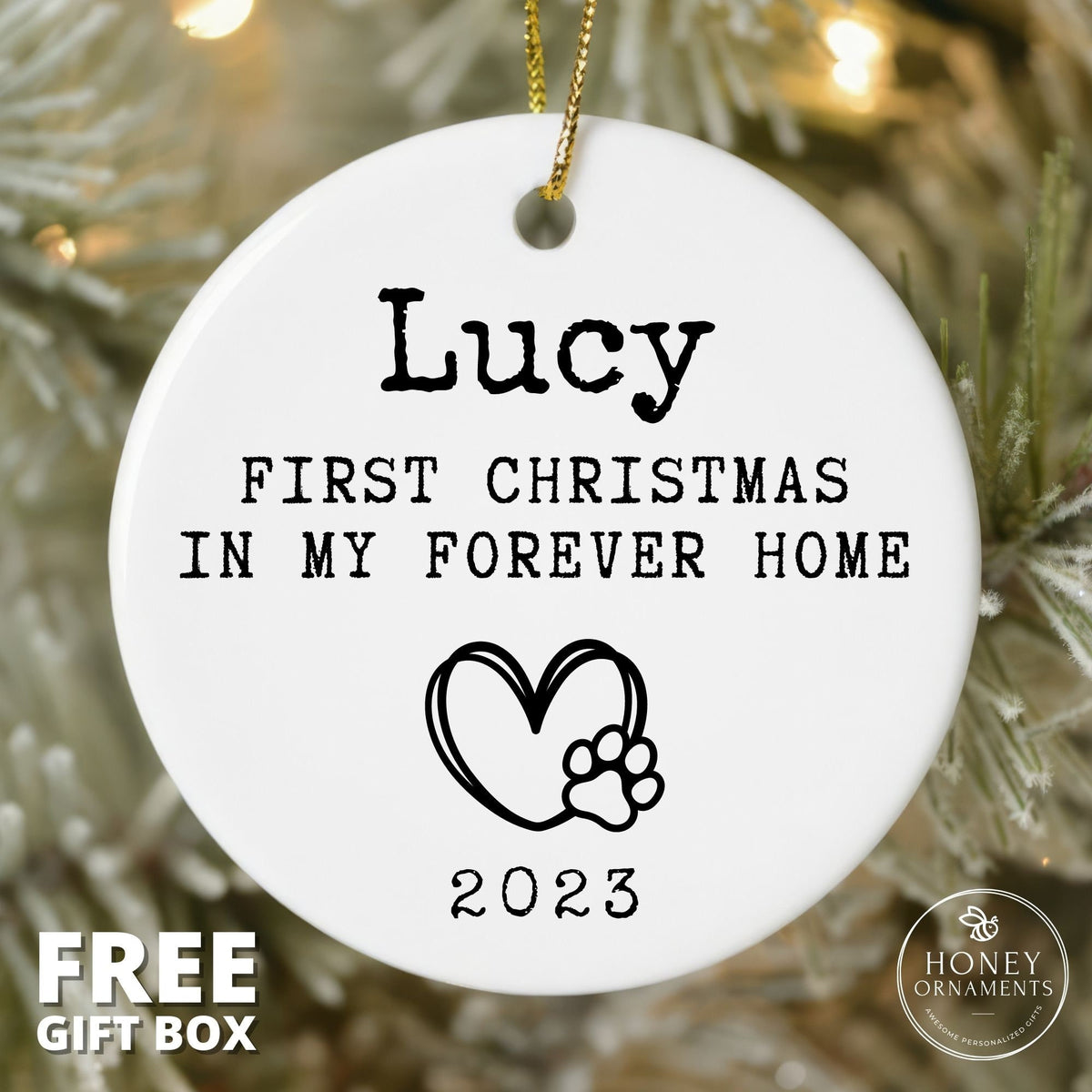 Dog's First Christmas Ornament - photo 5