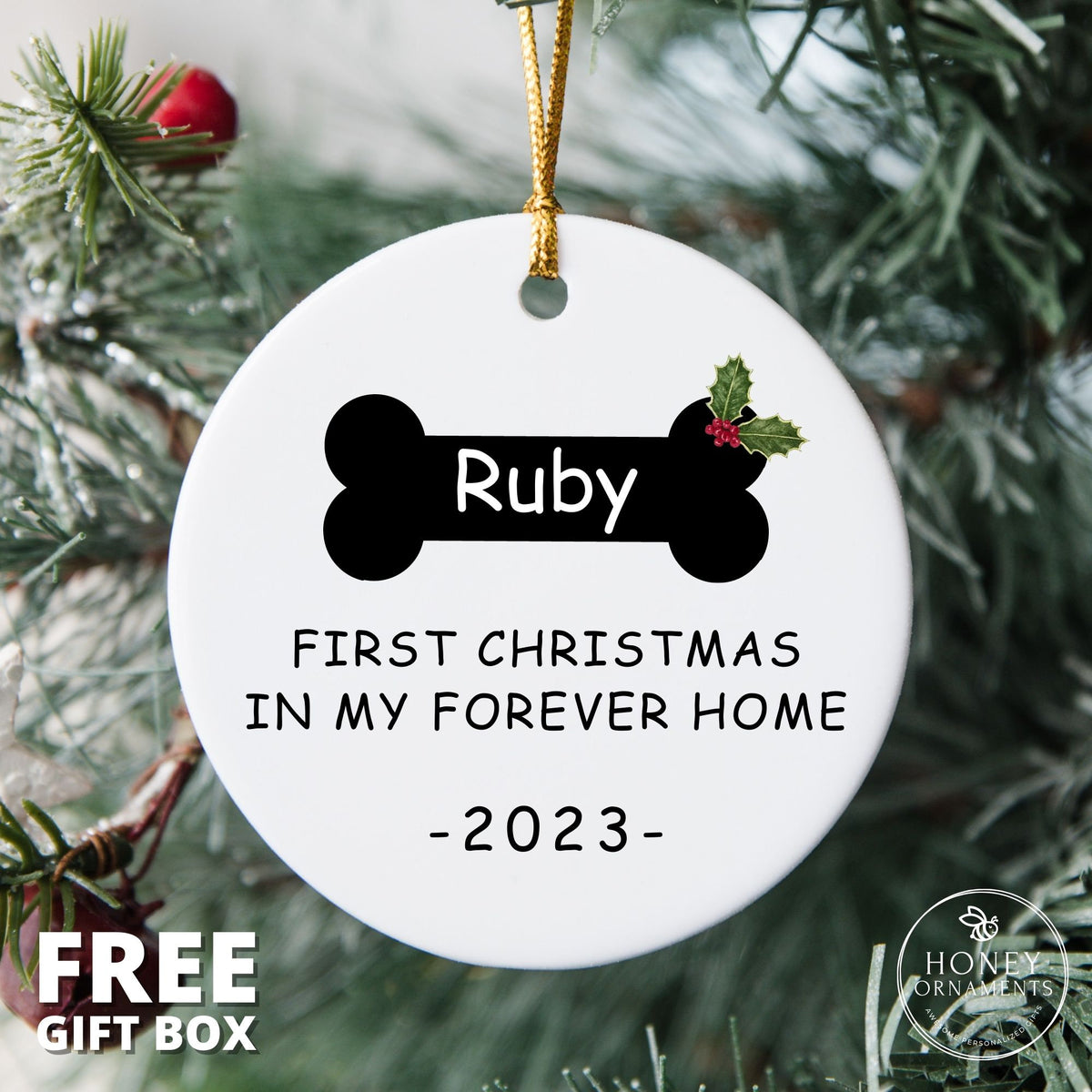 Dogs First Christmas Ornament - Dog's First Christmas - photo 2