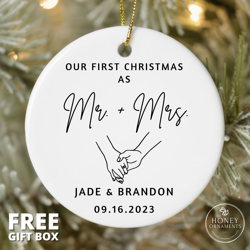 Our First Christmas as Mr and Mrs 2026 Personalized Wedding - photo 3