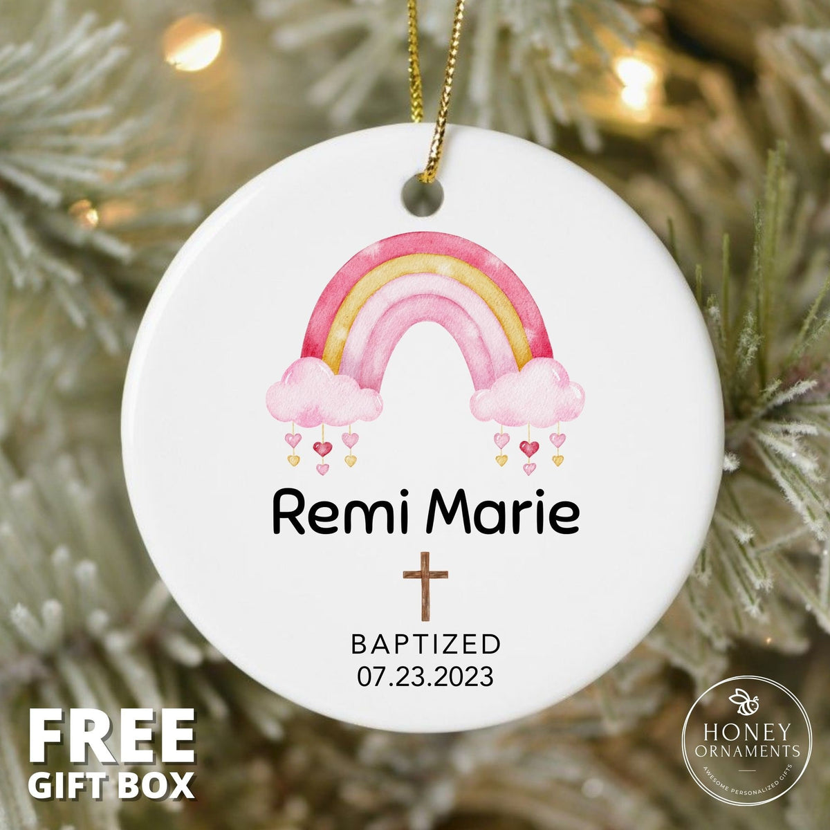 Baptism Gift for Girl - Christening Gift from Godmother - photo 4