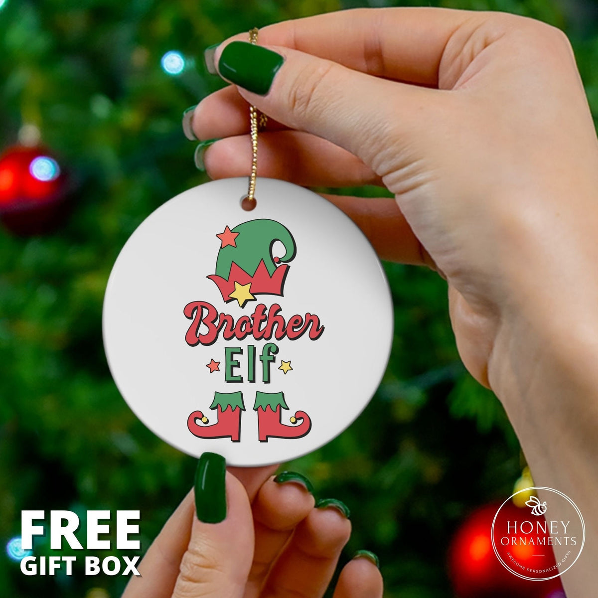 Family Christmas Ornament - Family Elf Ornaments - photo 4
