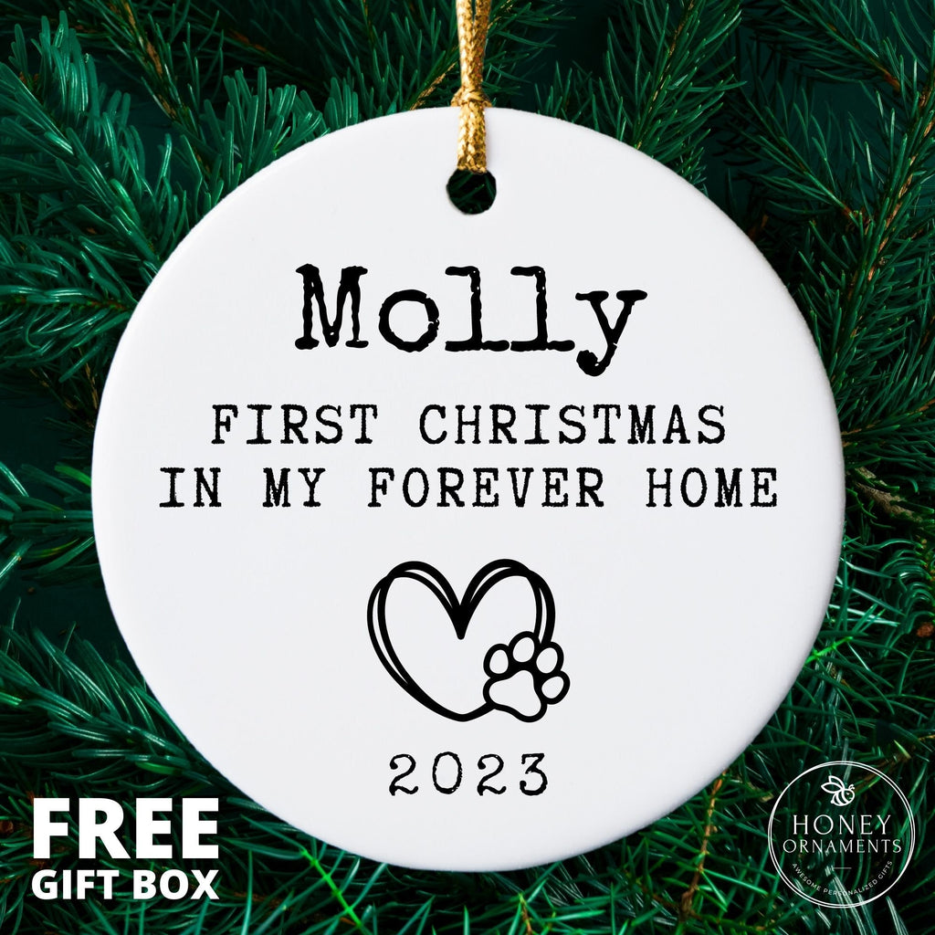 Dog's First Christmas Ornament