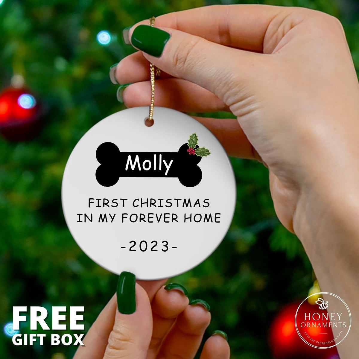Dogs First Christmas Ornament - Dog's First Christmas - photo 3