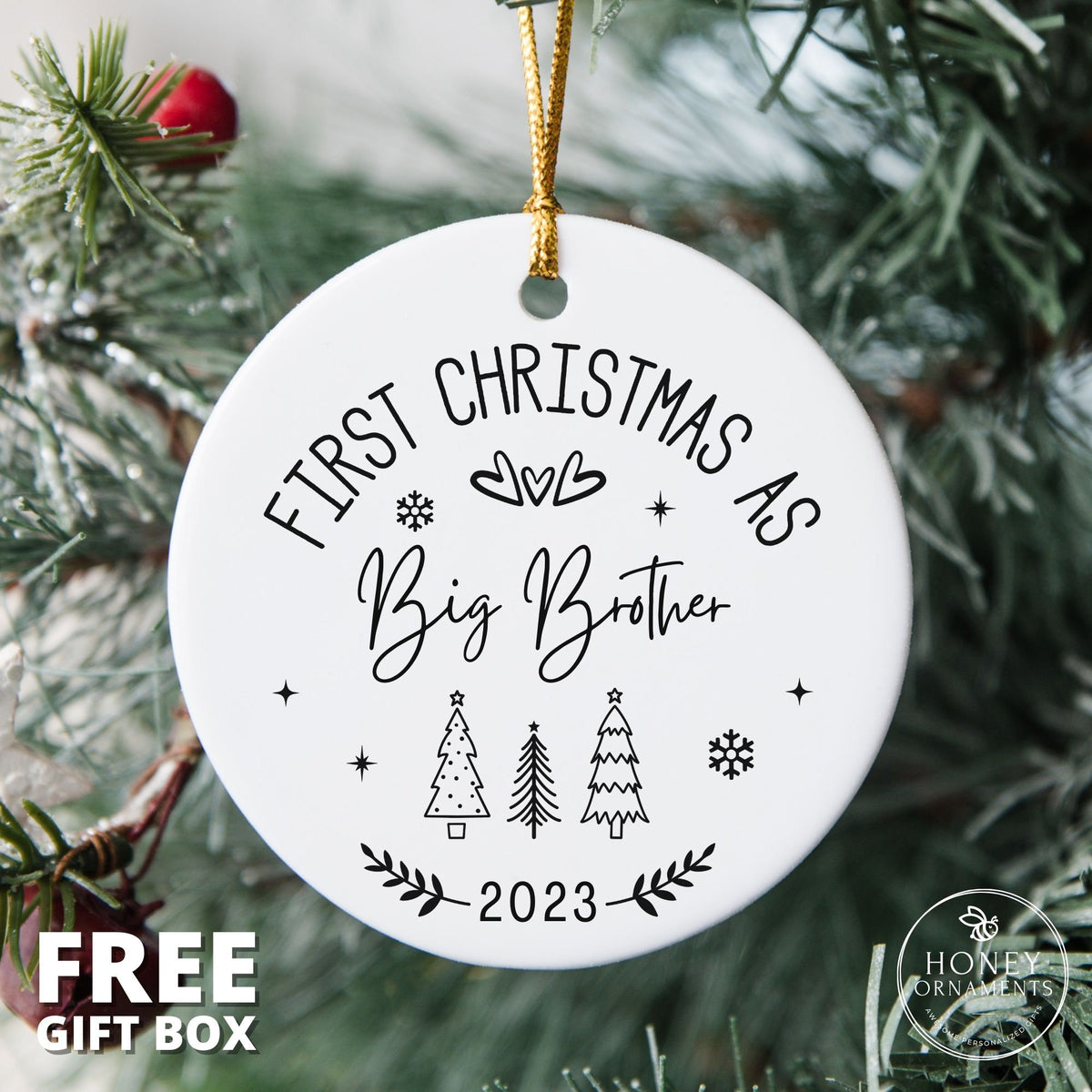 Promoted to Uncle Ornament - Big Sister - photo 2