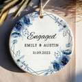 Personalized Engagement Ornament