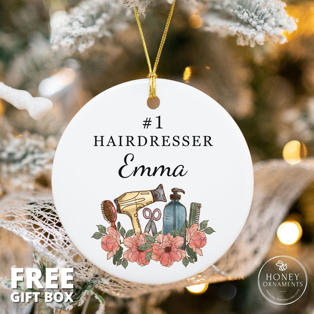 Hairdresser Christmas Ornament - photo 2