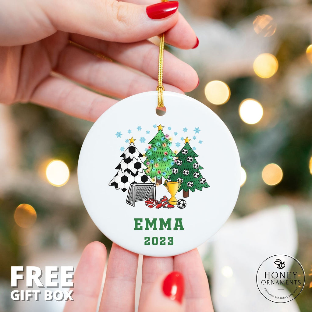 Personalized Soccer Ornament - Soccer Team Gift - photo 3