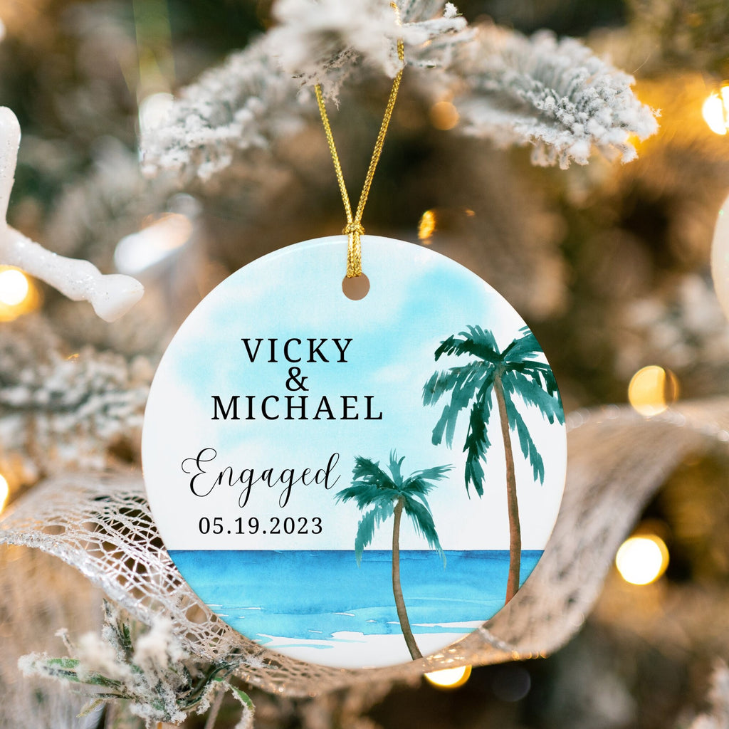 Personalized Engaged Ornament - photo 2