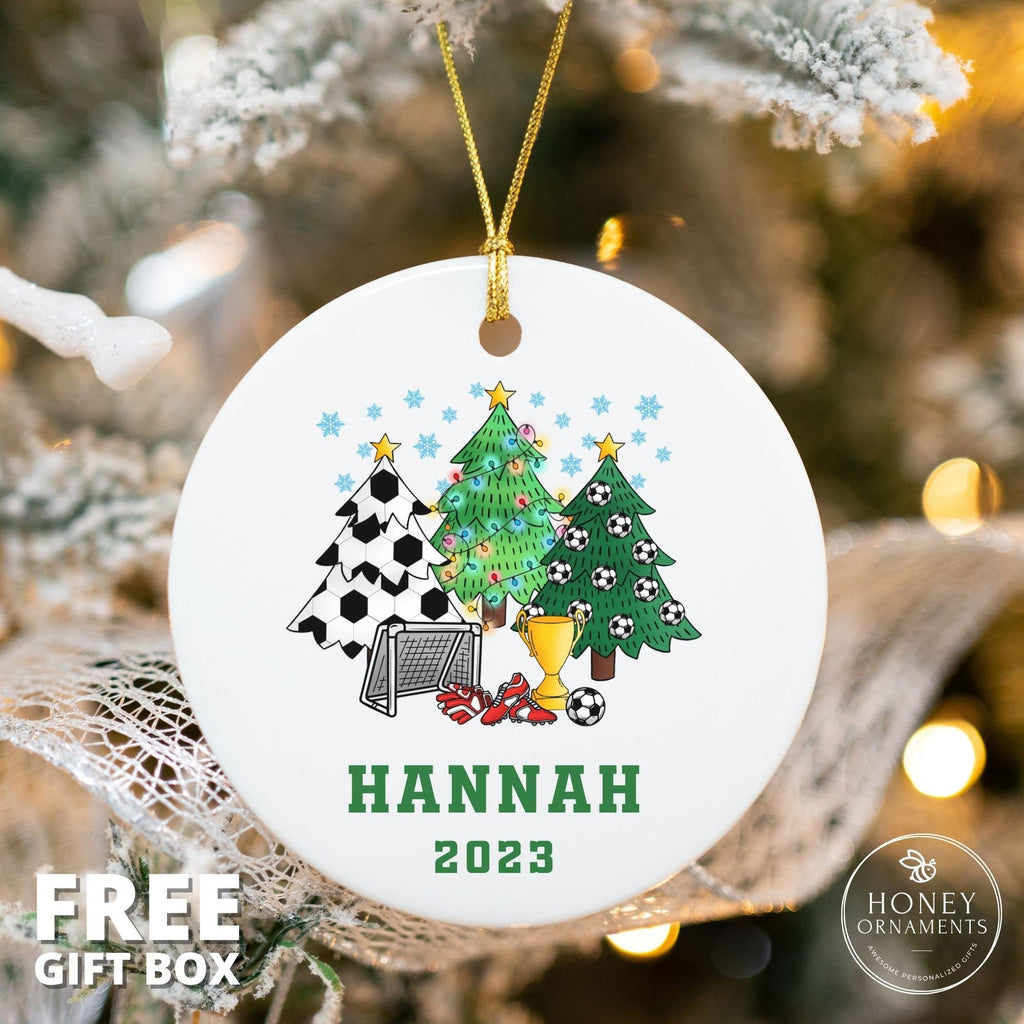 Personalized Soccer Ornament - Soccer Team Gift - photo 2