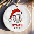 Personalized Baseball Team Gift - Baseball Ornament