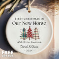 First Christmas in Our New Home Ornaments