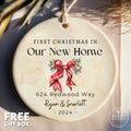 Personalized New Home Ornament - House