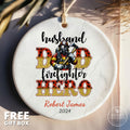 Firefighter Ornament - Personalized Christmas Keepsake