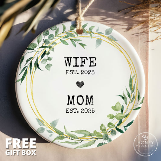 New Mom Gift, Expecting Mom Ornament, Gift for New Mom, First Time Mom, Pregnant Mom, Baby Shower Gift, First Mothers Day, 1st Mothers Day