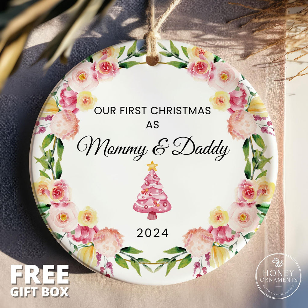 New Parents Gift - New Parents Ornament - Shower