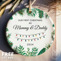 Our First Christmas as Mommy and Daddy