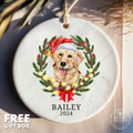 Golden Retriever Ornament - Dog Ornament