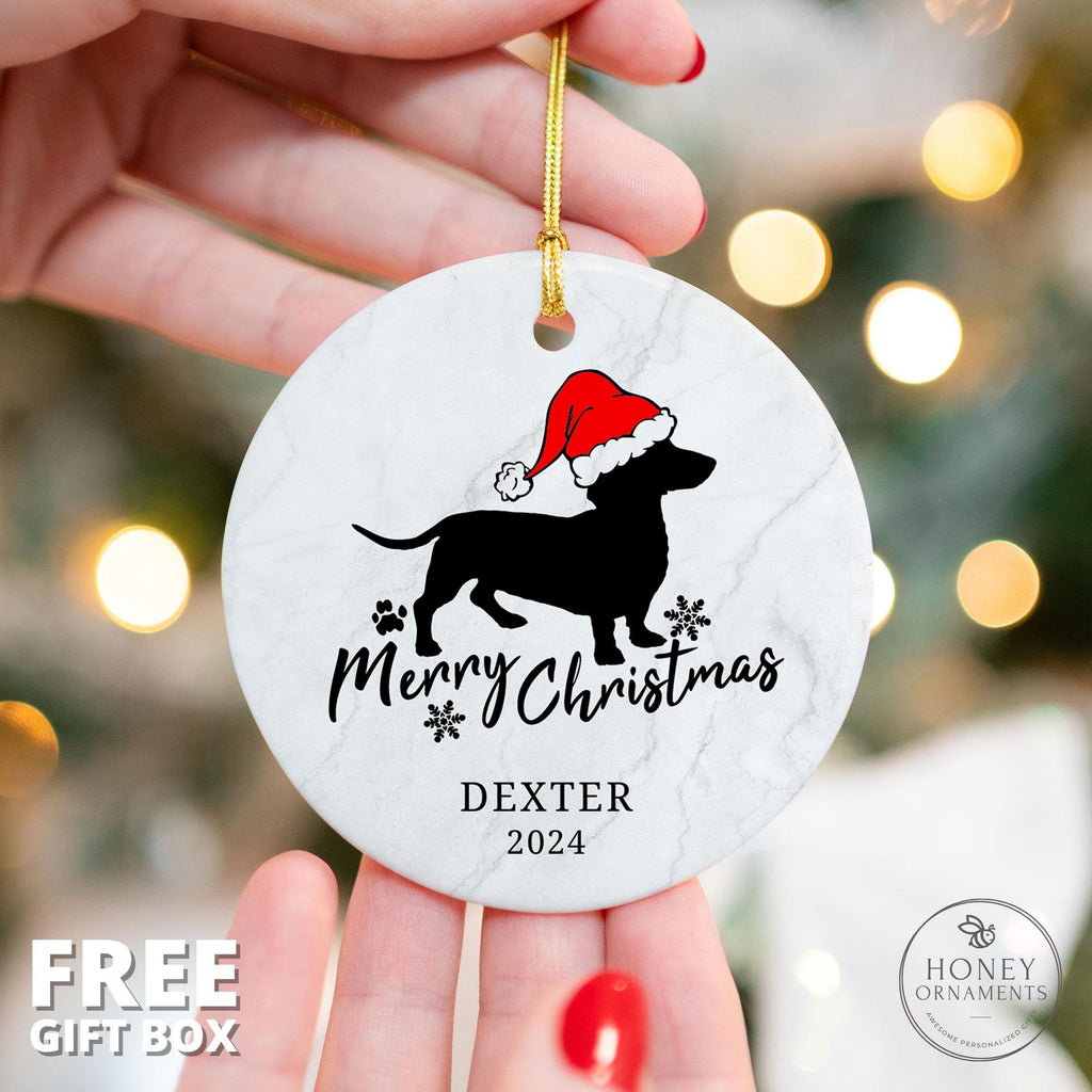 Dachshund Ornament - Dachshund Christmas Gift - photo 2